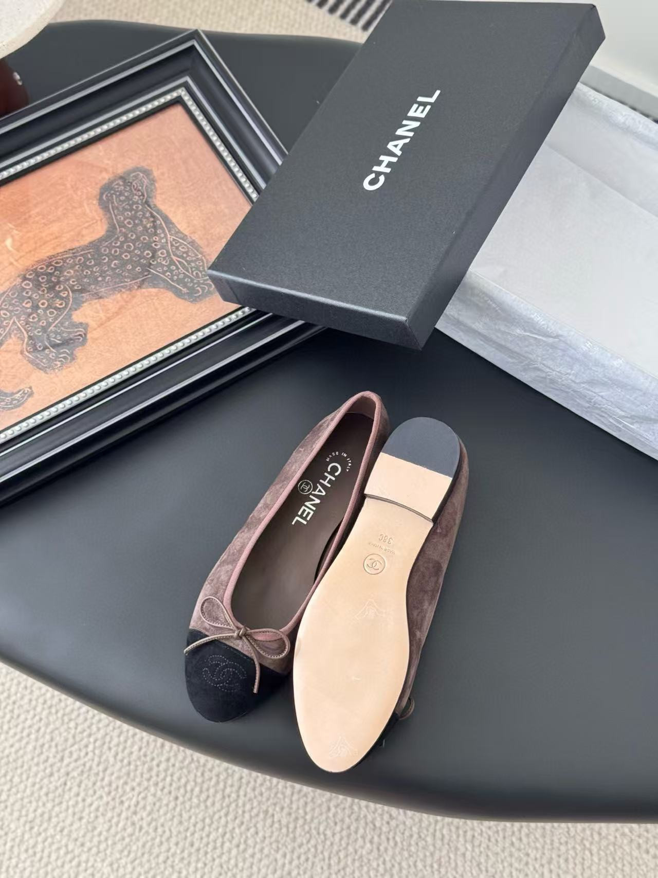 UA Ch**el Ballet flats