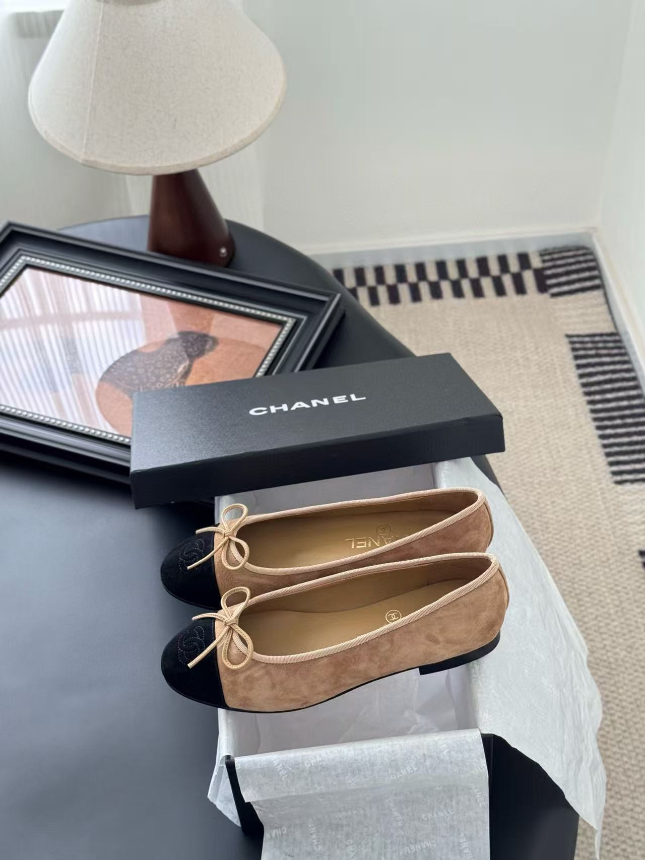 UA Ch**el Ballet flats