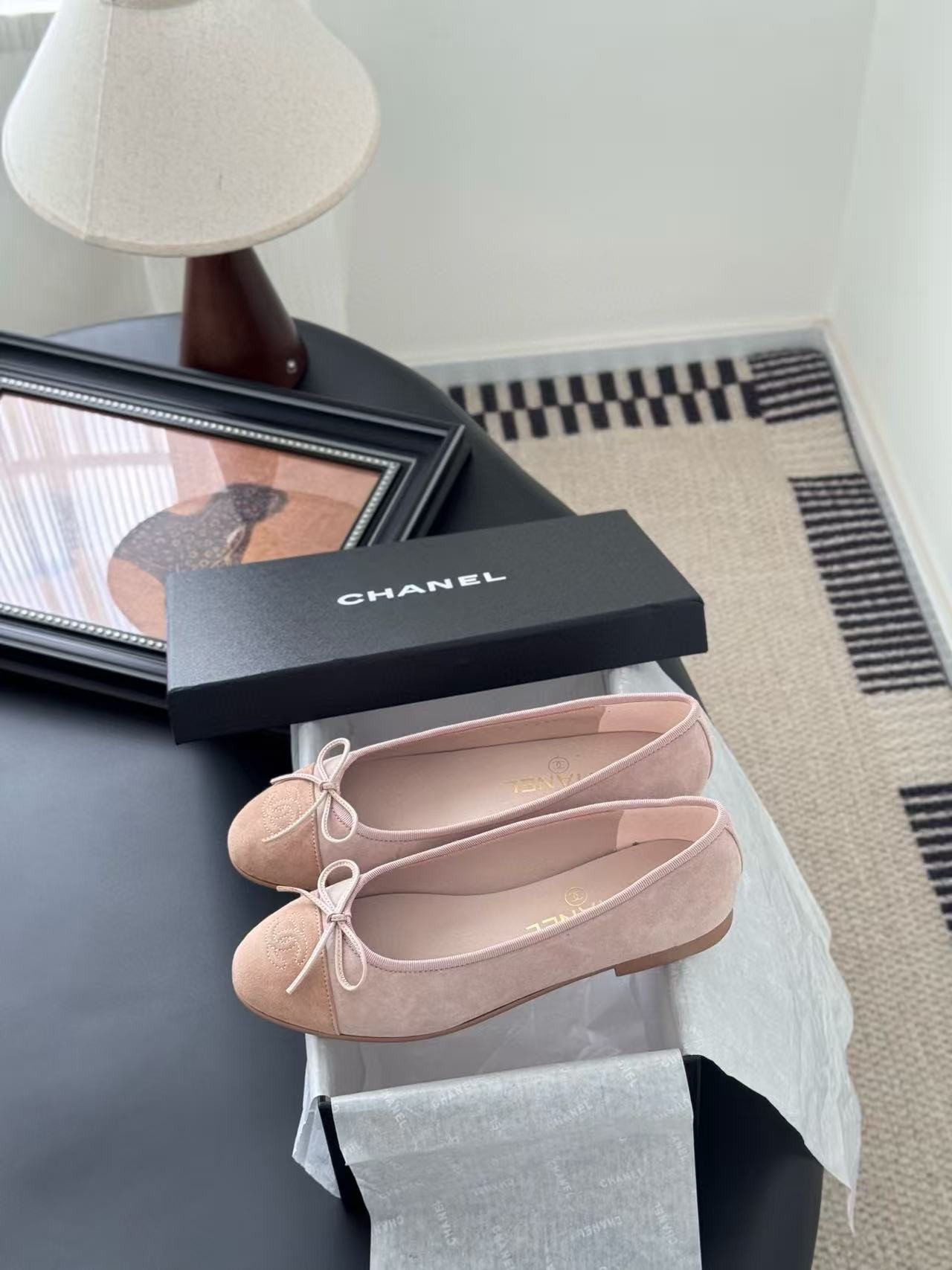UA Ch**el Ballet flats