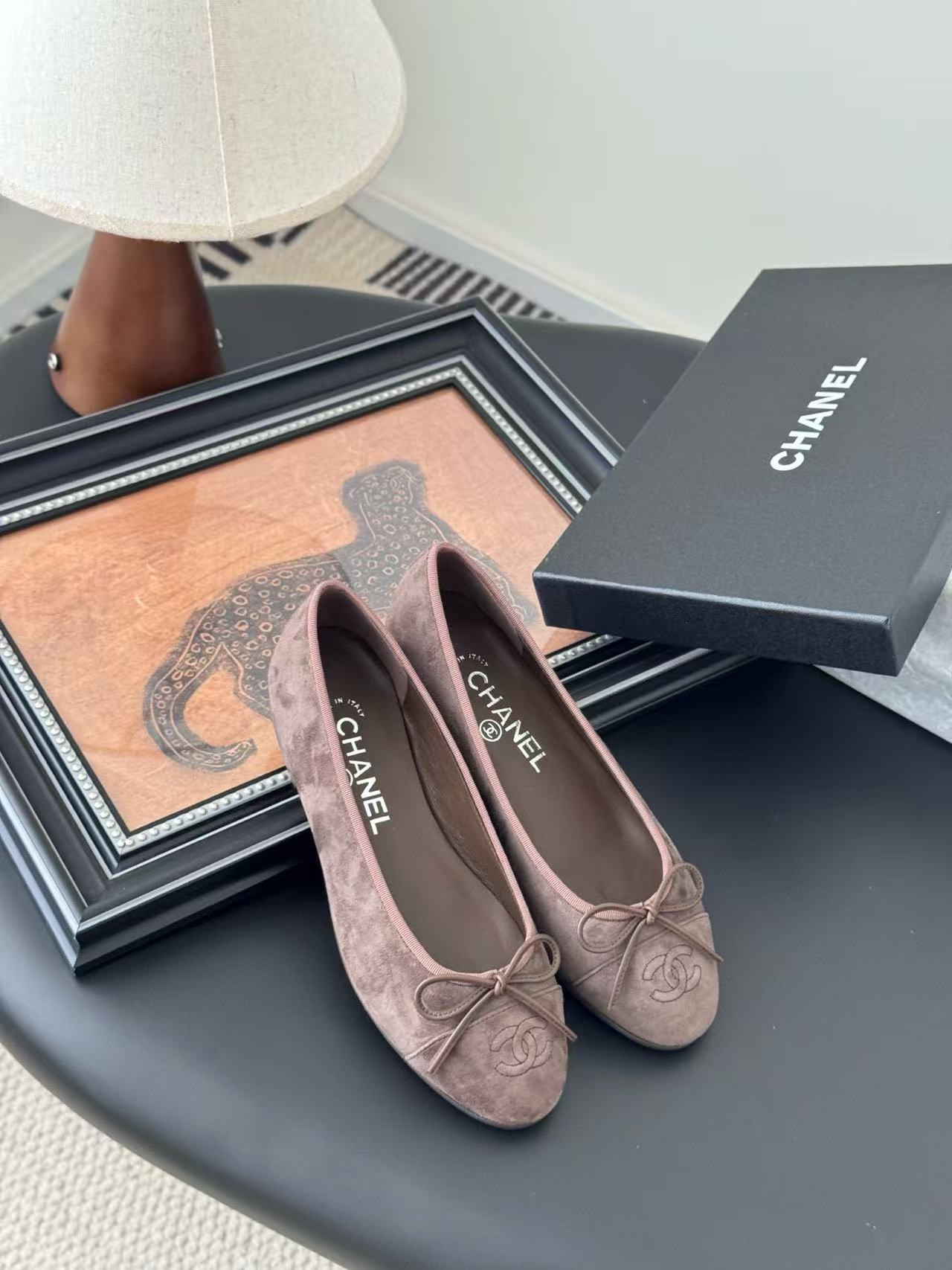 UA Ch**el Ballet flats