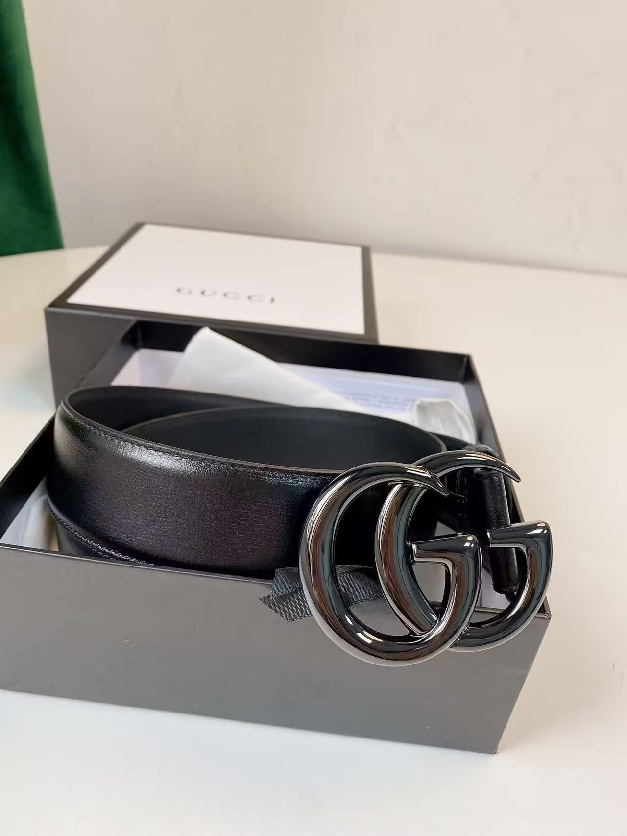 Gvc*1 gg marmont wide belt