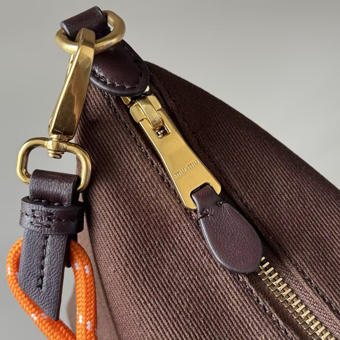 M1v M1v gabardine pouch 14x18.5x10cm