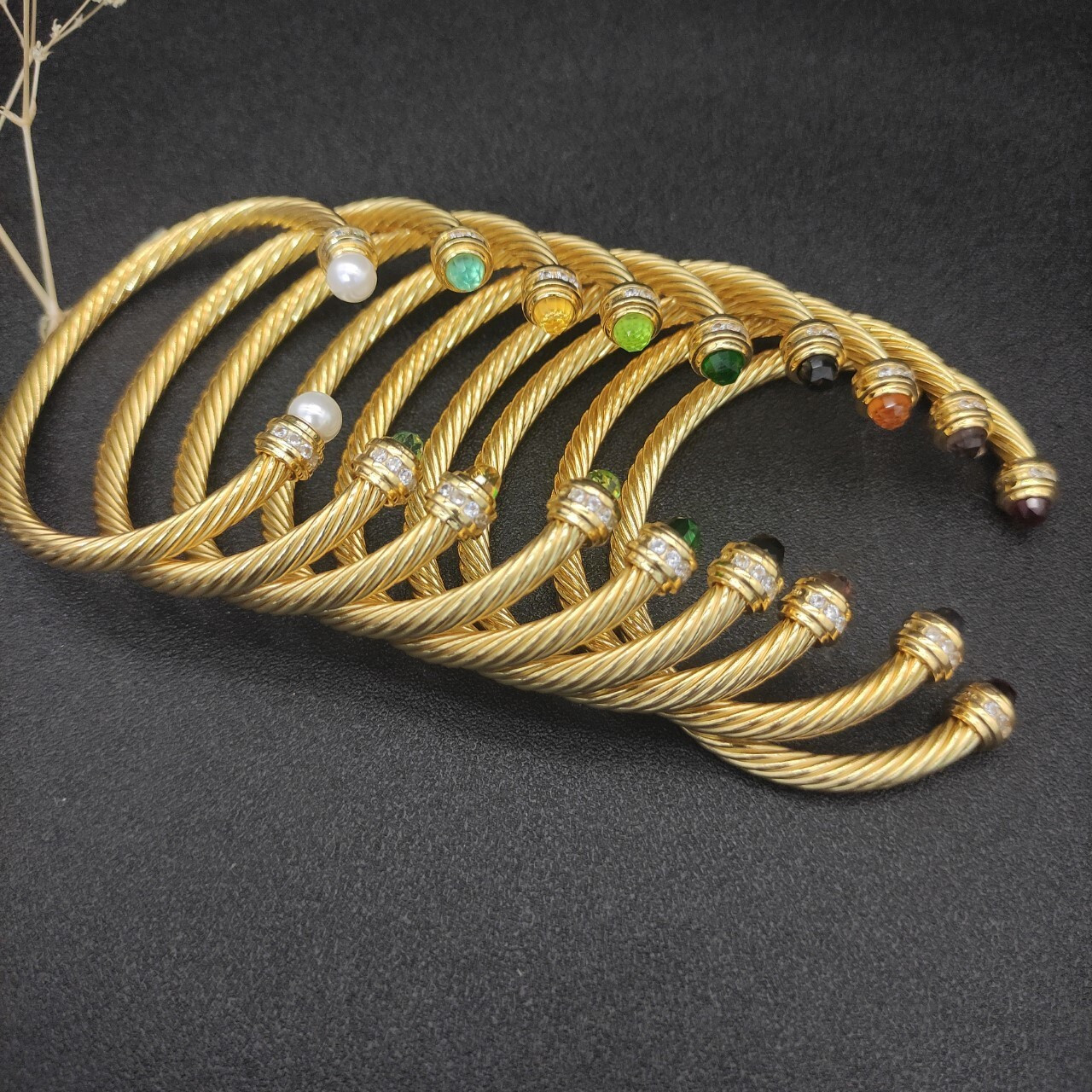 dau1d Yvrm*n 5mm wrap bracelet(wrist circumference 15-20cm)
