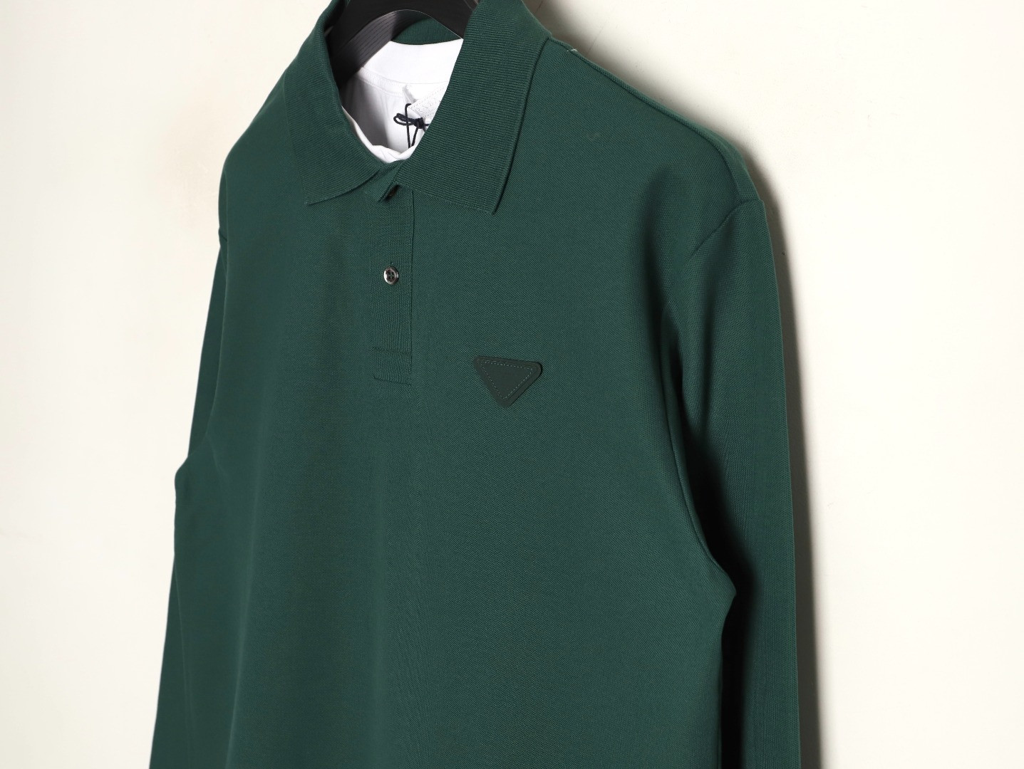Pra*a Long-sleeved Polo Shirt