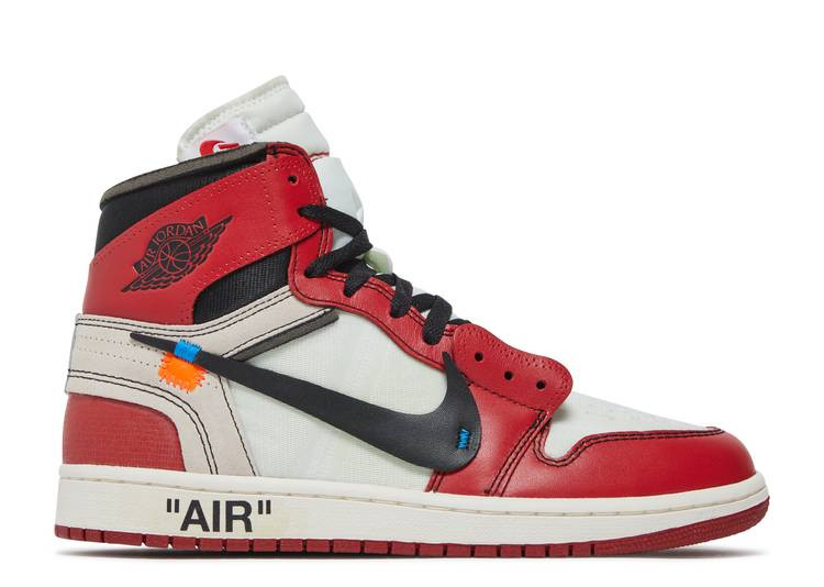 UA OFF-WHITE X AIR JORDAN 1 RETRO HIGH OG 'CHICAGO'
