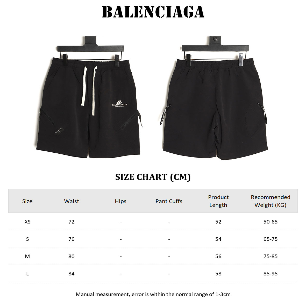 Ba1en*iaga shorts