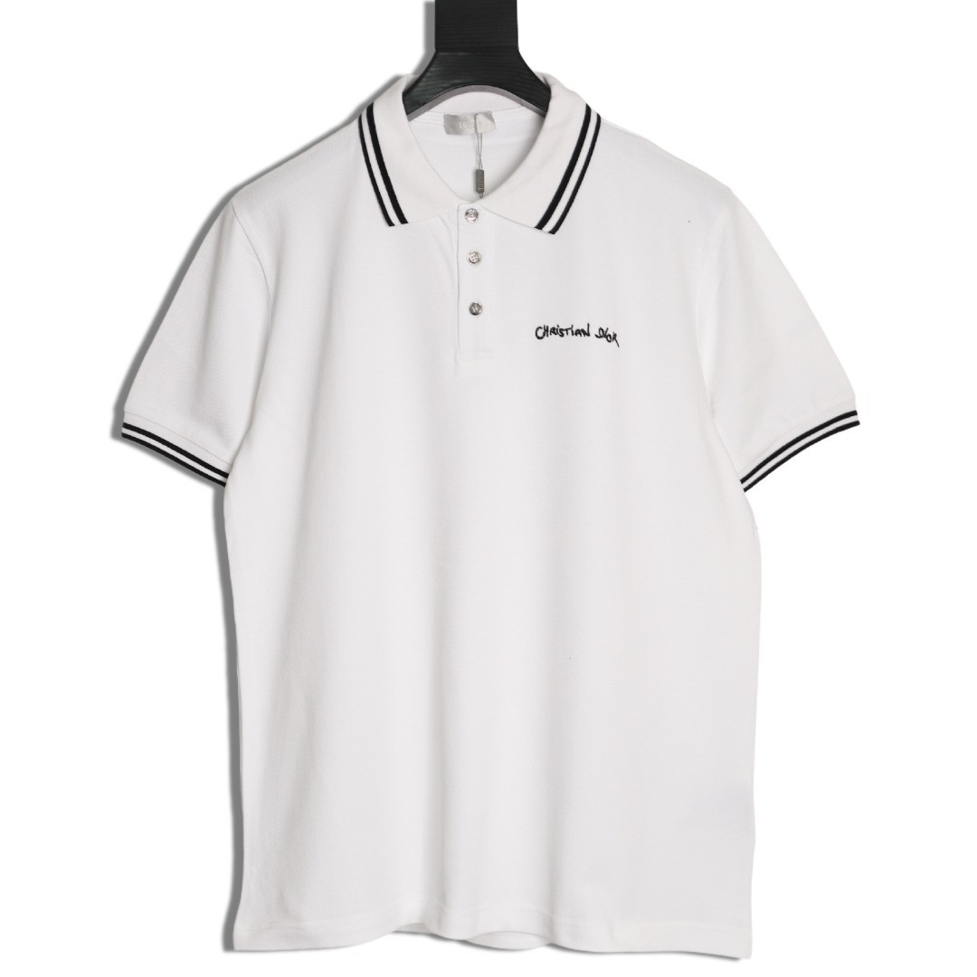 D10r short-sleeved polo shirt