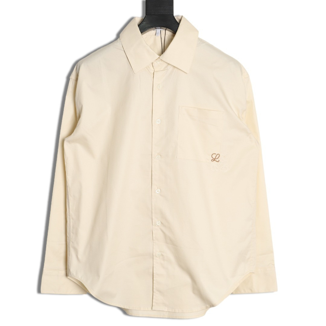 L0ew* anagram long-sleeved shirts