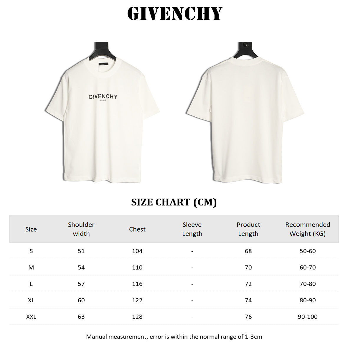 G1uenchy short-sleeved t-shirt