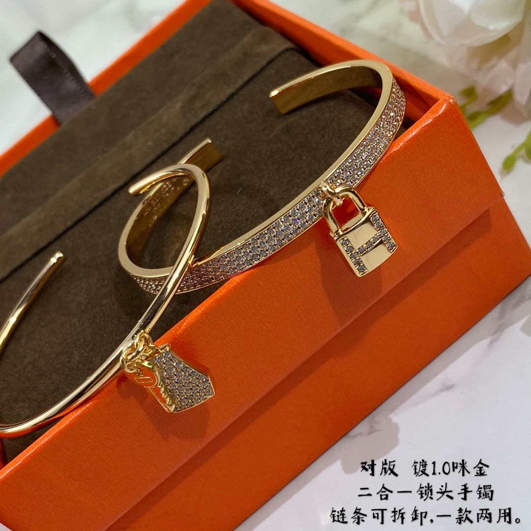 H**me5 two-in-one padlock Bracelet