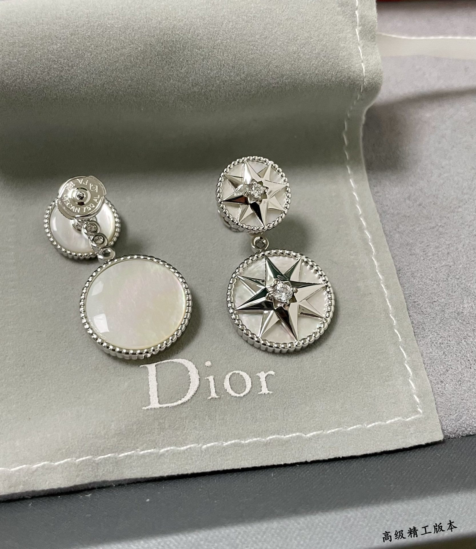 D10r rose des vents earrings