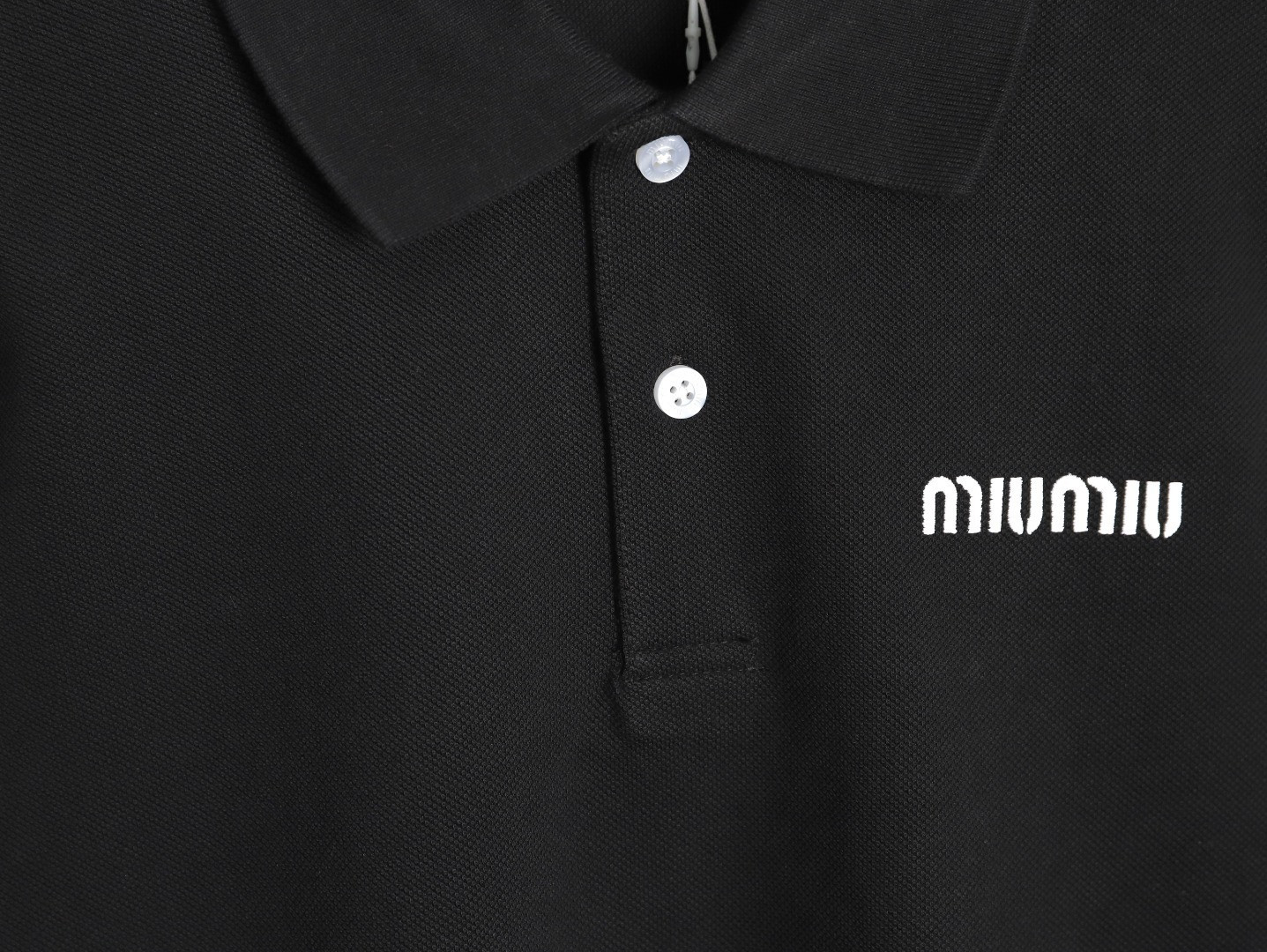 M1v M1v long-sleeved polo shirt