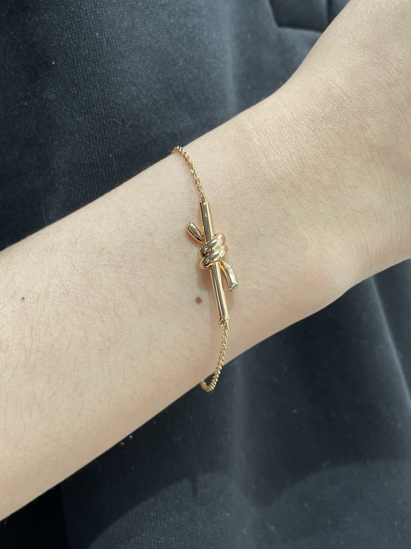 T*f*ny & co. knot chain bracelet