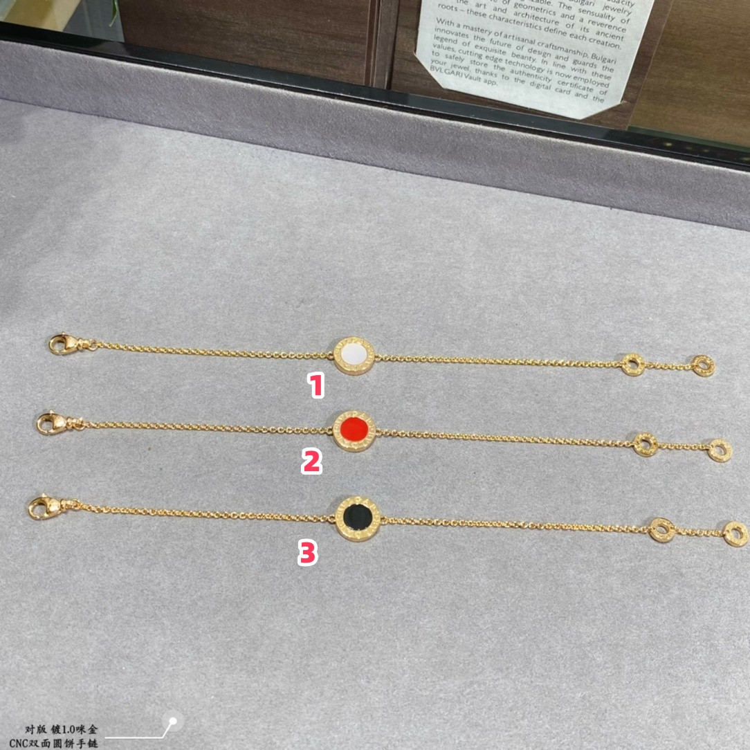 Bv1g*ai Round Cake Bracelet