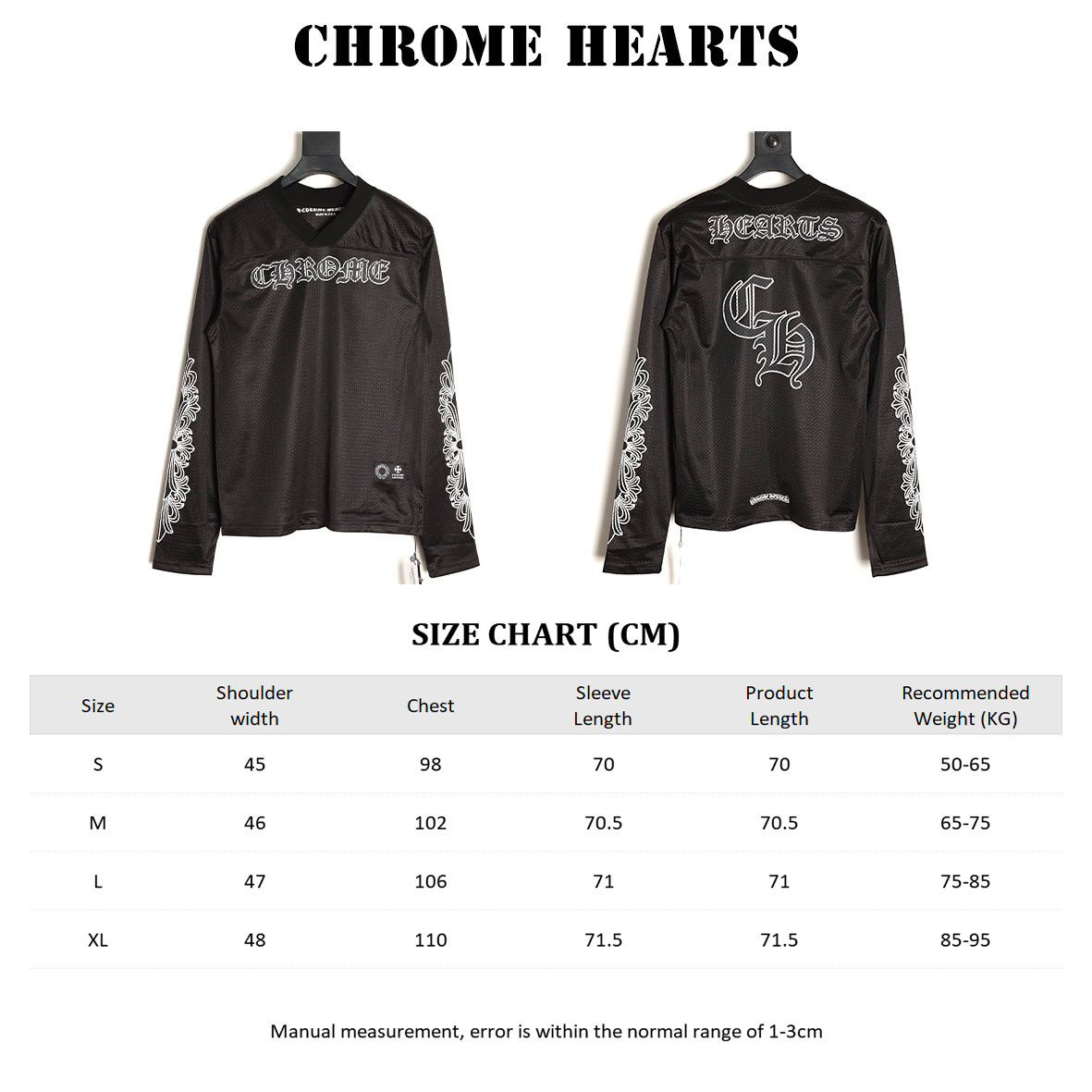 Ch*0me He**ts 25FW Long-sleeved T-shirt