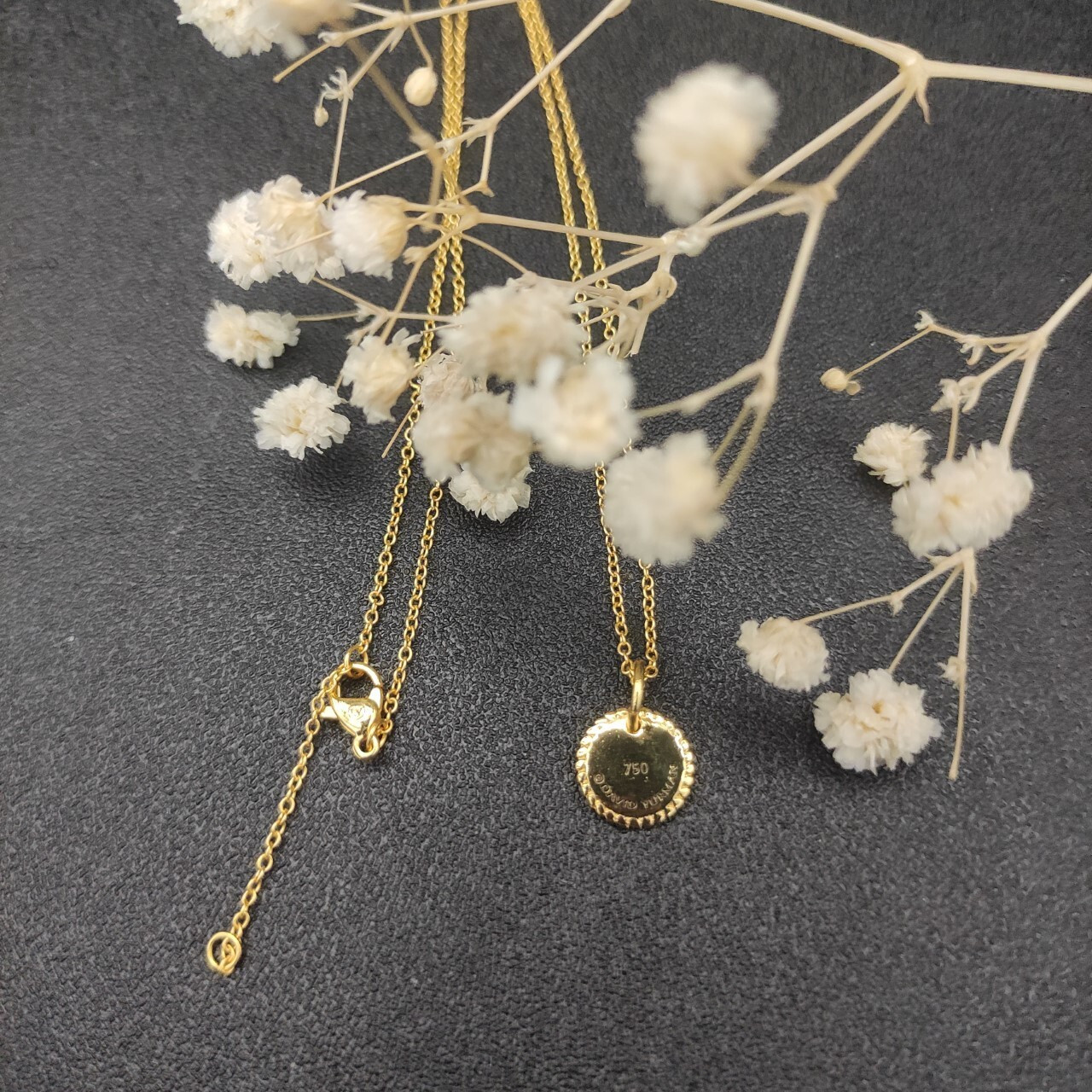 dau1d Yvrm*n necklace(chain length 42+3+3cm delay chain)