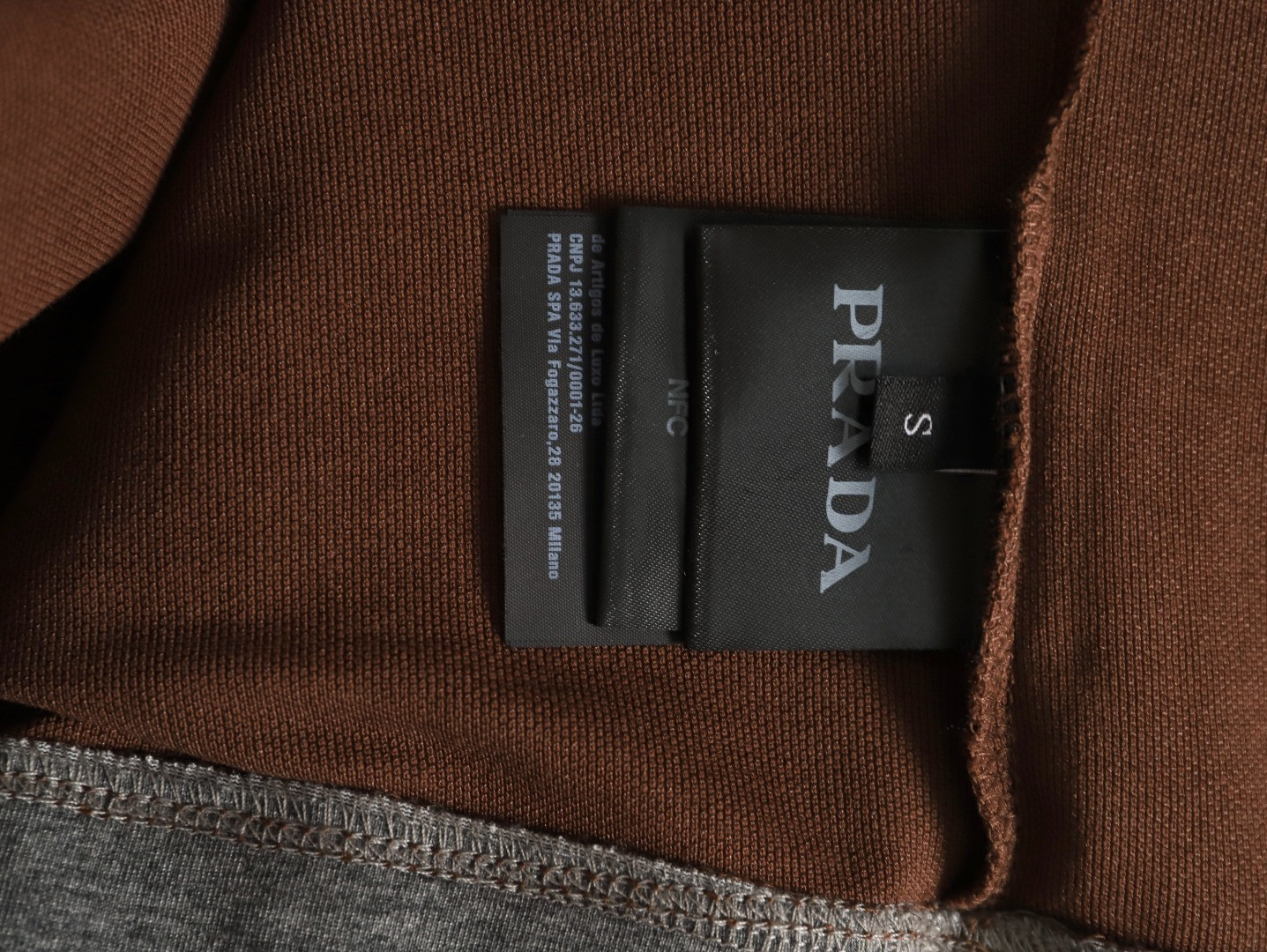 Pra*a Long-sleeved Polo Shirt