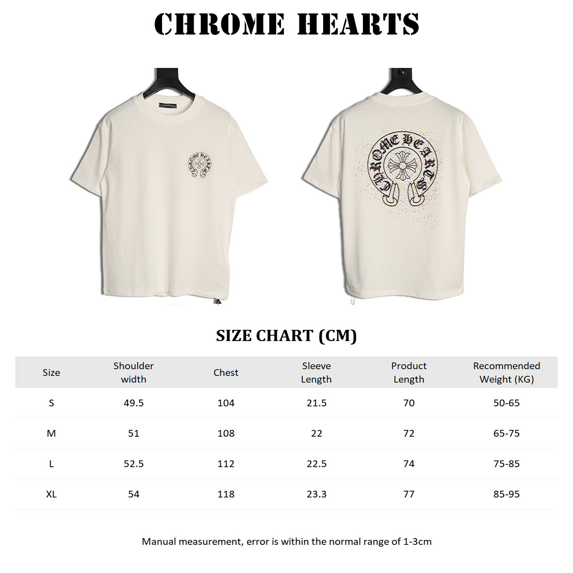 Ch*0me He**ts short-sleeved t-shirt