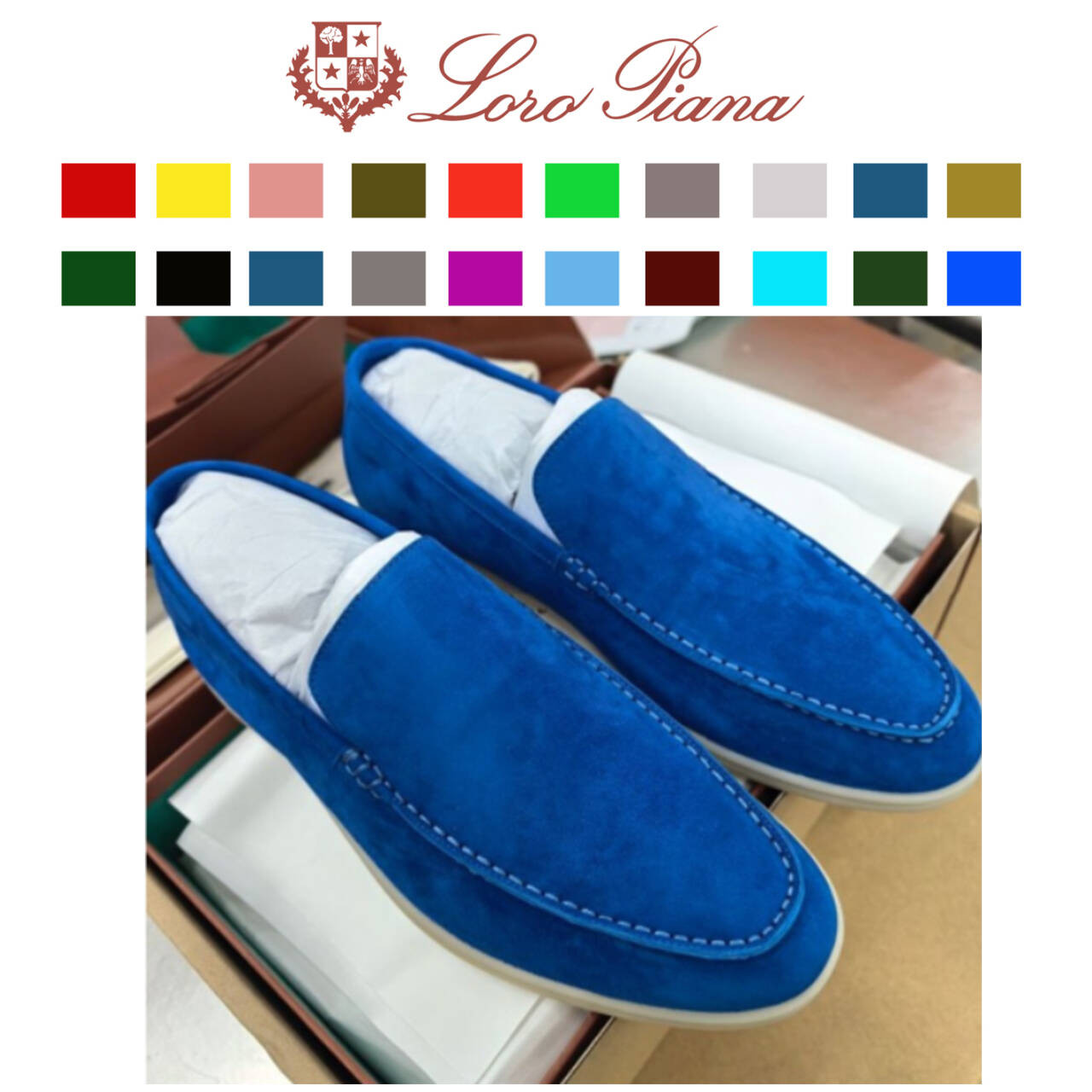 ua l0r0 p1ana summer walk loafers (cusT0m colors - 7-10 days production time)