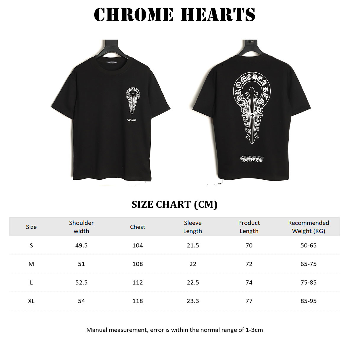 Ch*0me He**ts short-sleeved t-shirt