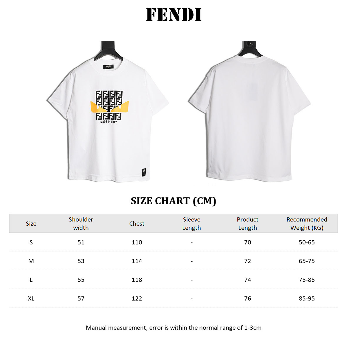 F**di short-sleeved t-shirt