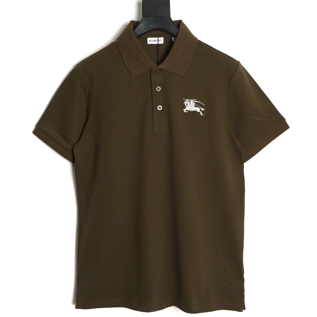 Bv*b*rry 26ss short-sleeved polo shirt