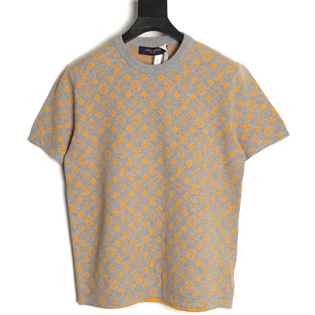l0vis Vvtt0n knitting short-sleeved t-shirt
