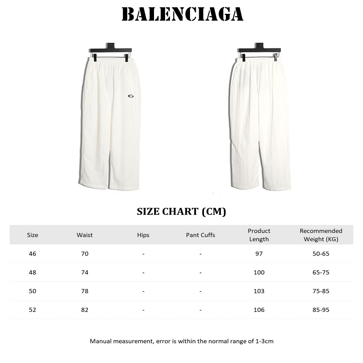 Ba1en*iaga blcg 26ss pants suit