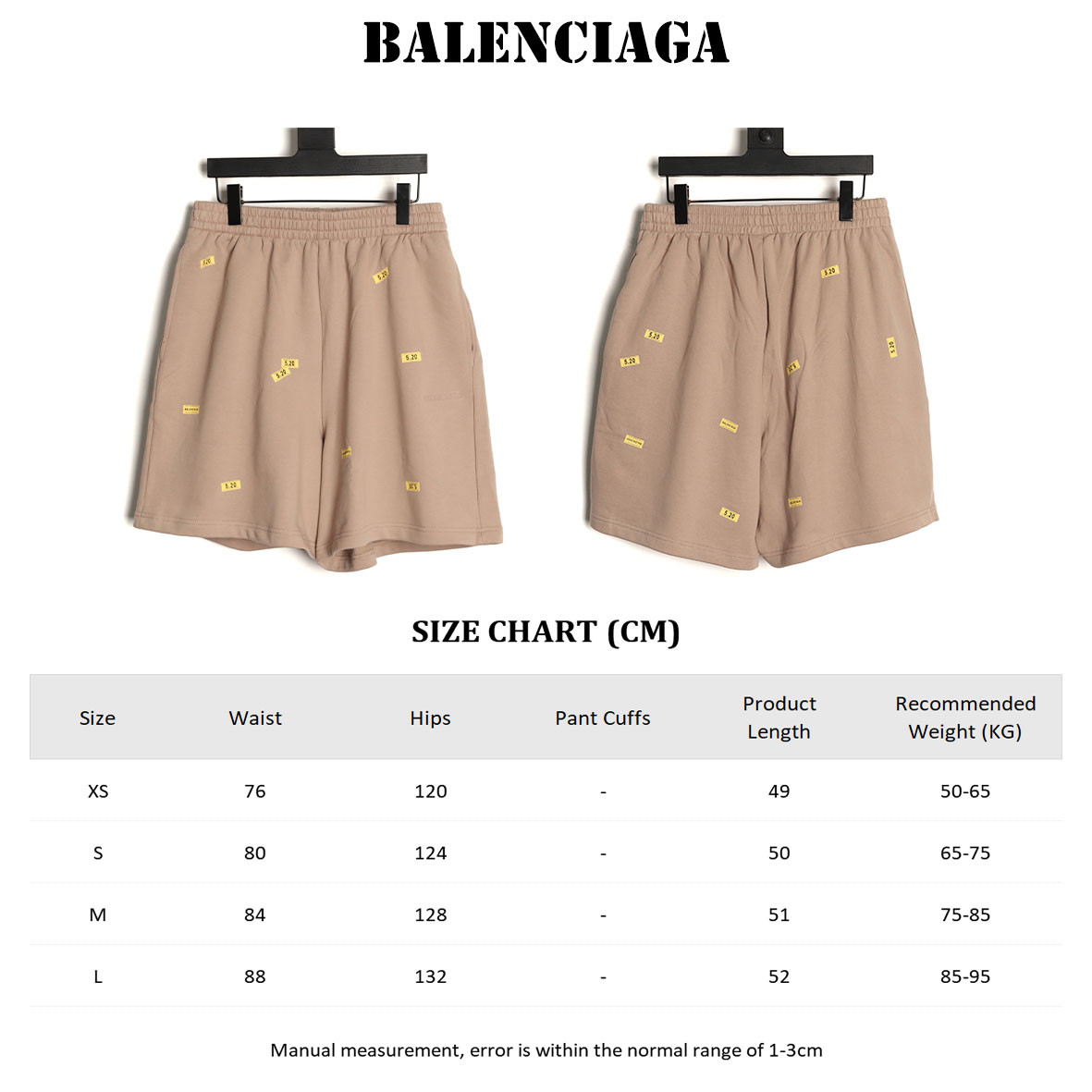 Ba1en*iaga 26ss shorts
