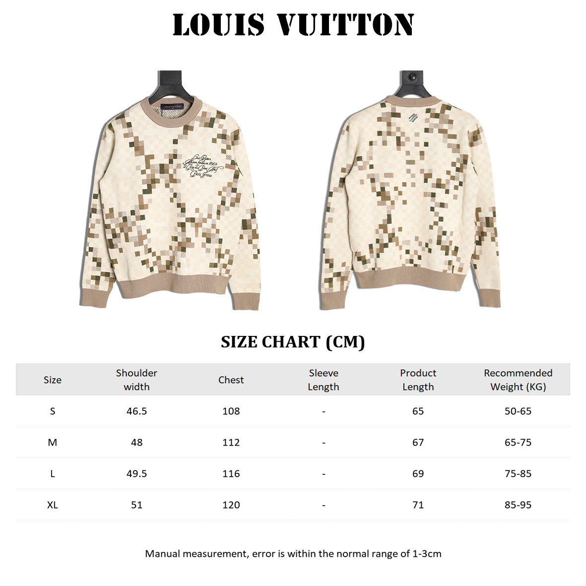 L0vis Vvtt0n LV Knitting Sweaters