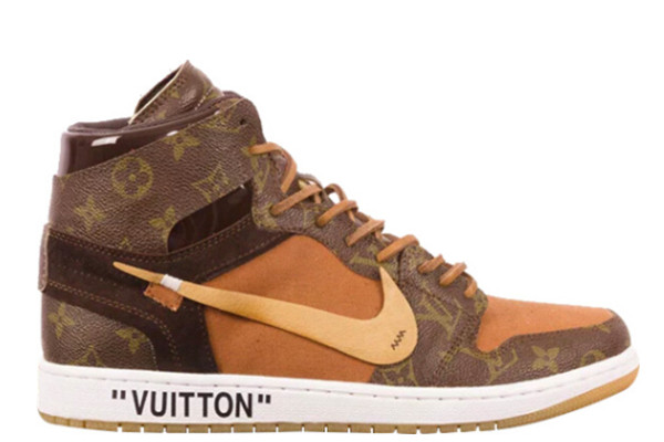 UA LV OFF WHITE X NIKE AIR JORDAN 1 RETRO HIGH