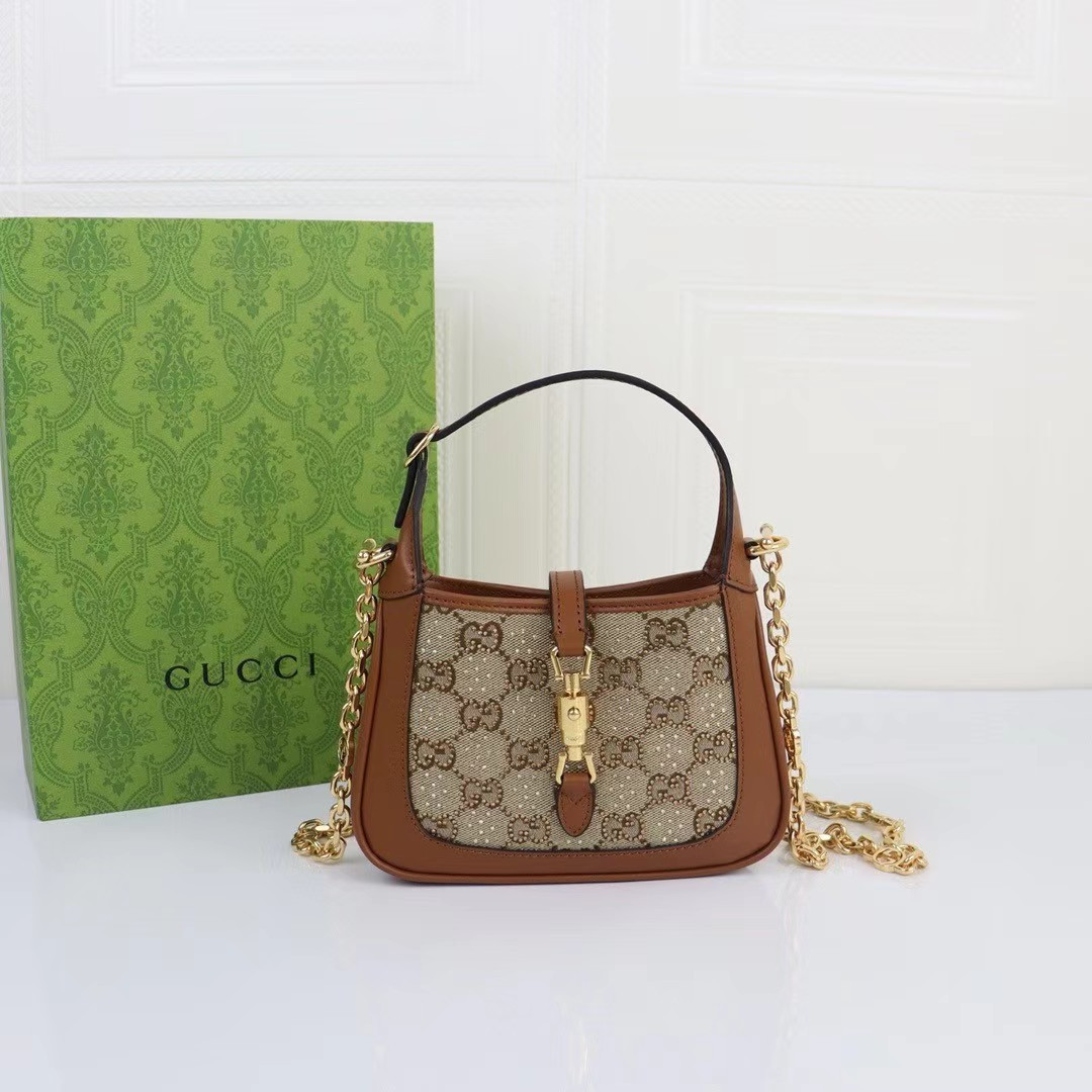 Gvc*1 JACKIE 1961 MINI GG SHOULDER BAG 19 x 13 x 3CM