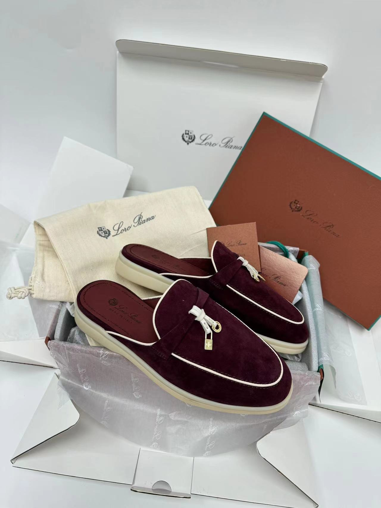 ua l0r0 p1ana  babouche charms walk moccasin slipper moccasin (cusT0mized, no return no exchange)