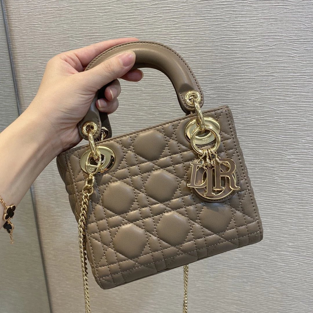 MINI LADY D10r D10rAMOUR BAG 6.5 x 6 x 3 inches