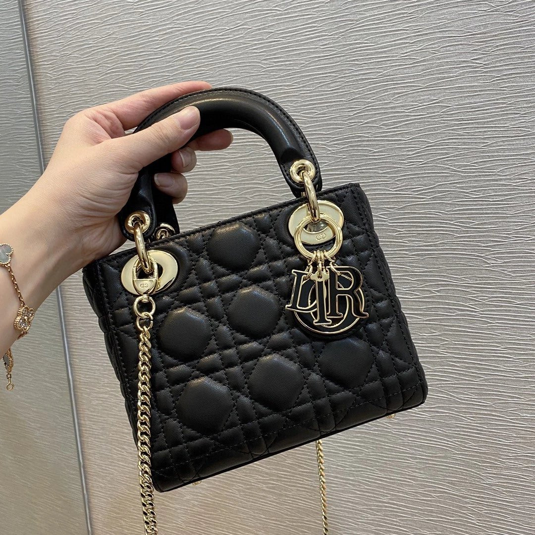 MINI LADY D10r D10rAMOUR BAG 6.5 x 6 x 3 inches