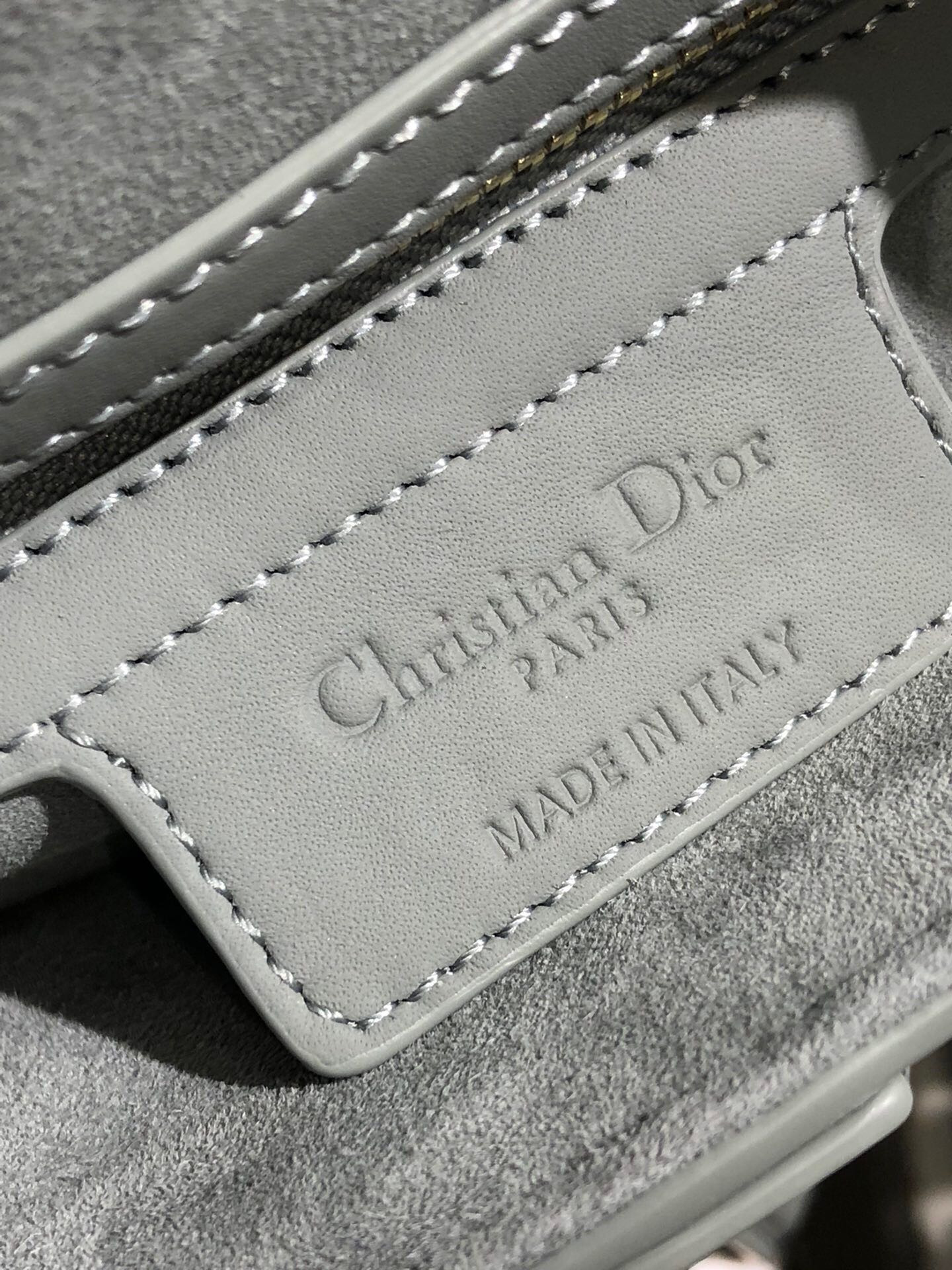 D10r Saddle Bag Placid Blue Smooth Calfskin 25.5x20x6.5cm