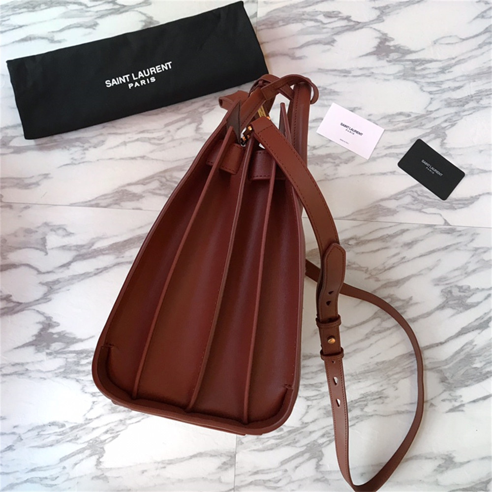 y51 sac de jour small in canvas and leather beige sea salt and bR1ck
