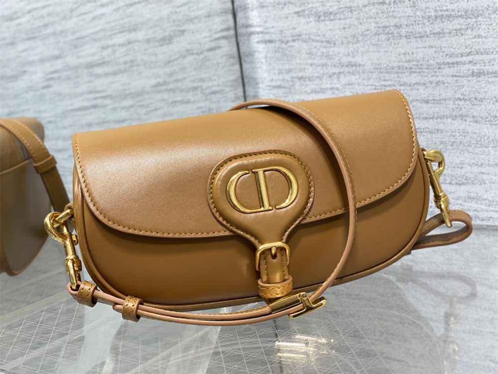 D10r BOBBY EAST-WEST BAG Amber Box Calfskin