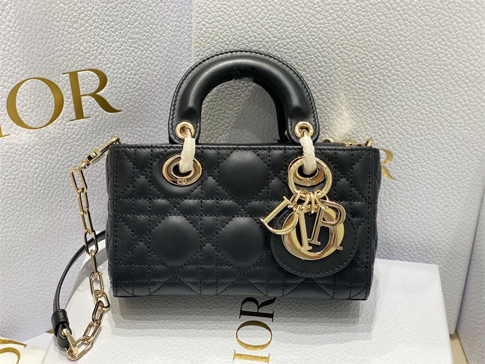D10r MINI LADY D-JOY BAG Black 16 x 9 x 5 CM