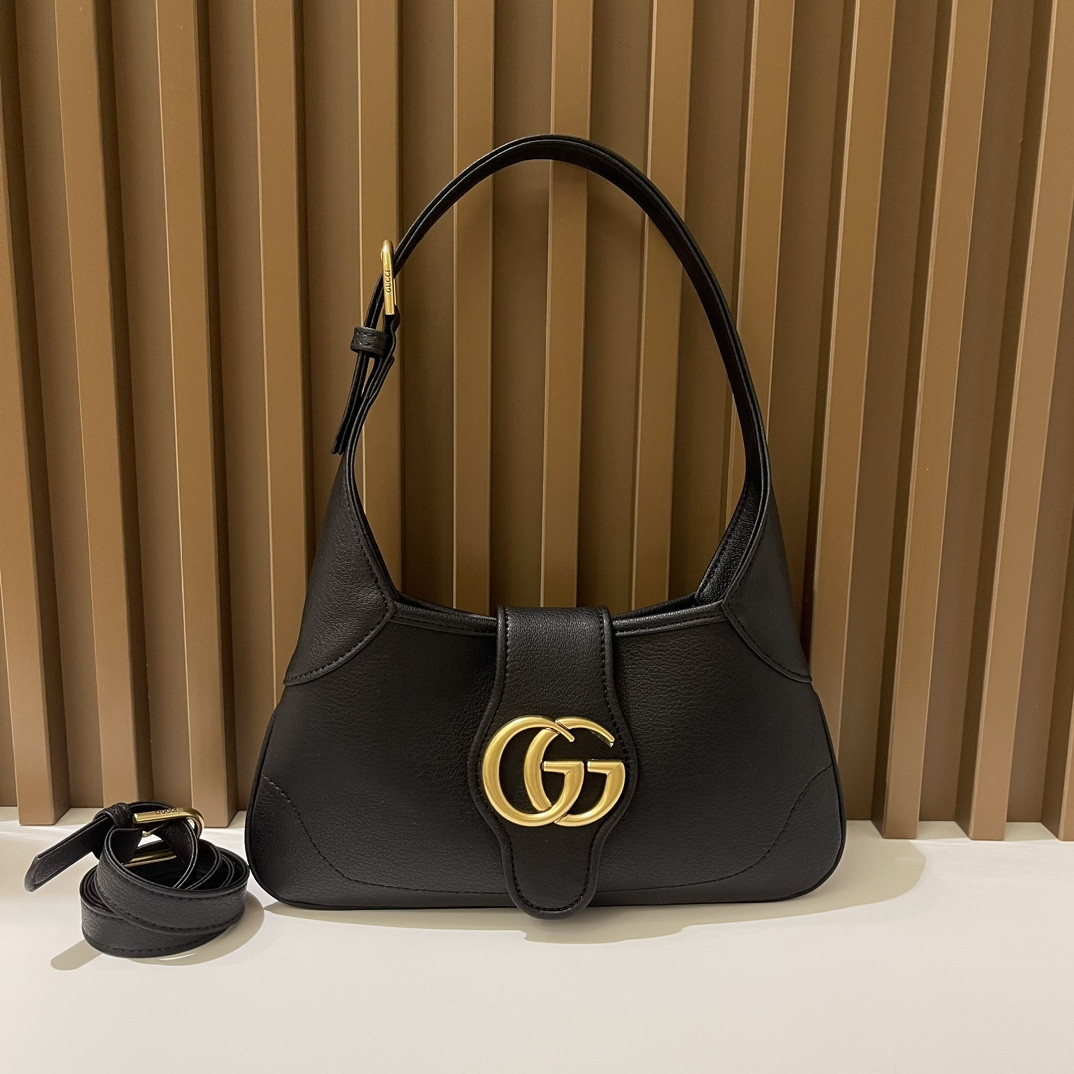 Gvc*1 APHRODITE SHOULDER BAG BLACK 27 X 13.5 X 2 cm