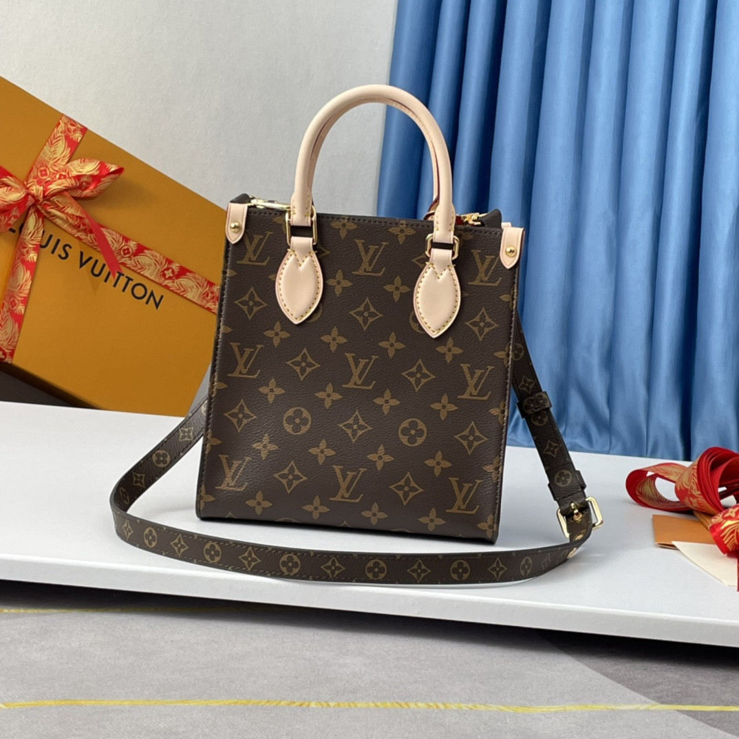 LV M45847 Sac Plat BB 21.5×22×9 cm