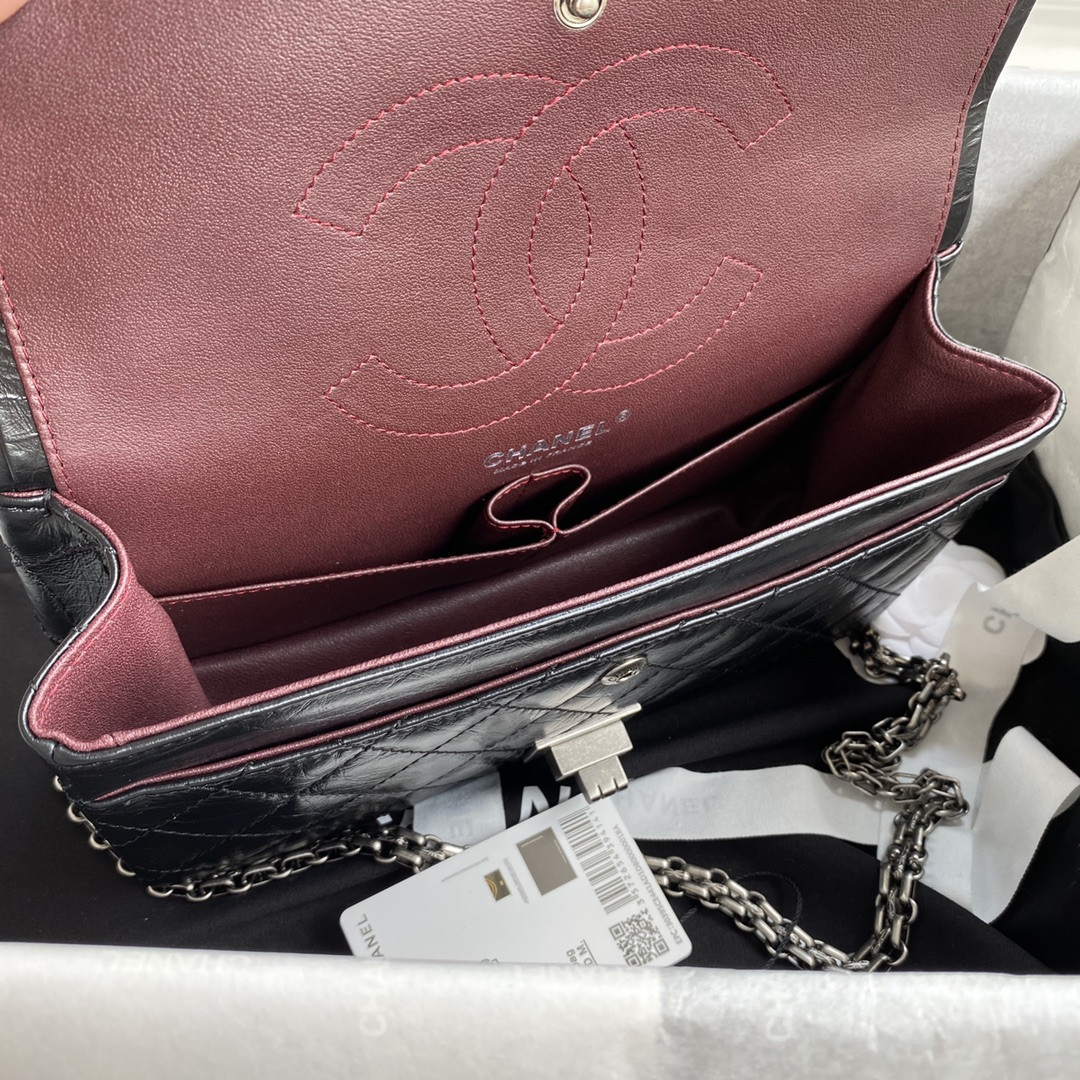 Ch**el 2.55 HANDBAG 6.2 × 9.4 × 2.9 in