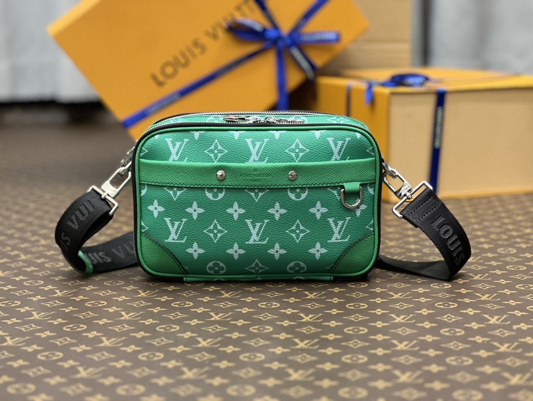 LV M30997 Alpha Wearable Wallet 9.4 x 6.3 x 3.1 inches