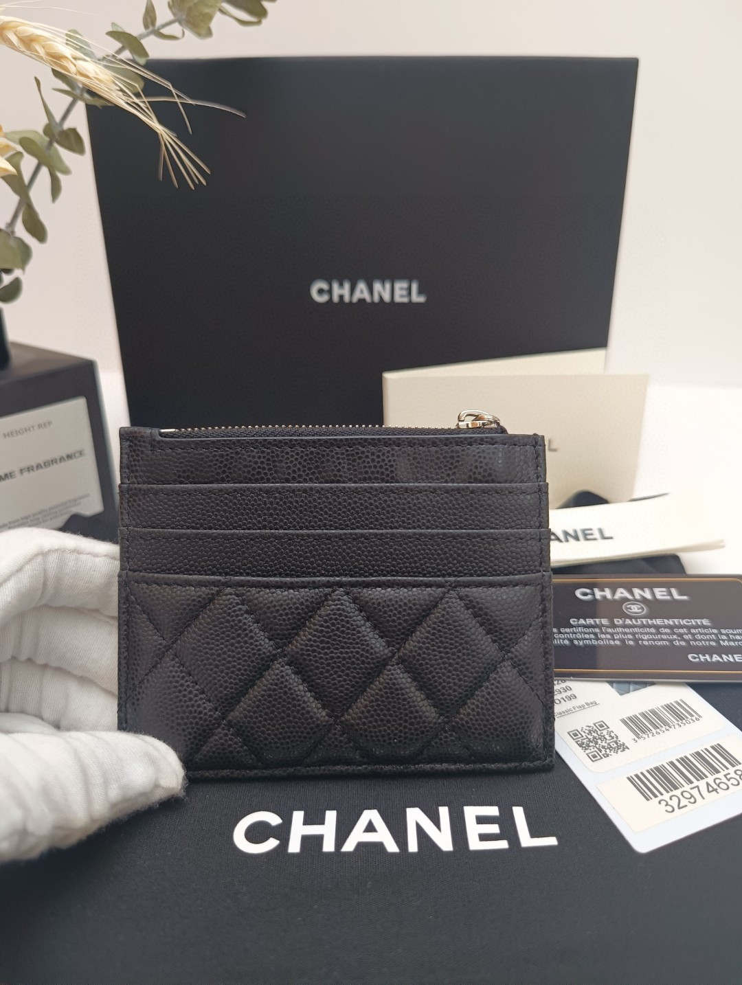 Ch**el card holder 9x11.5cm