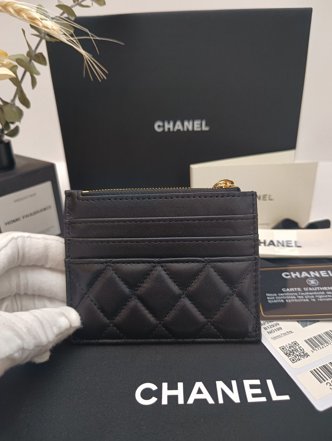 Ch**el card holder 9x11.5cm