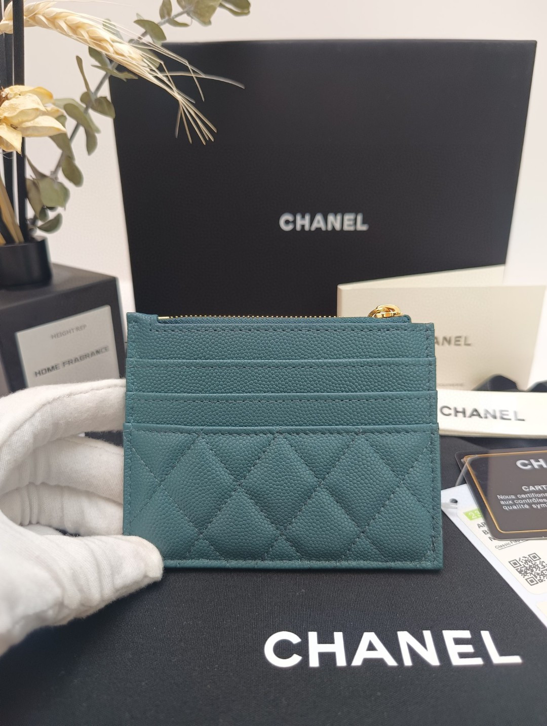 Ch**el card holder 9x11.5cm