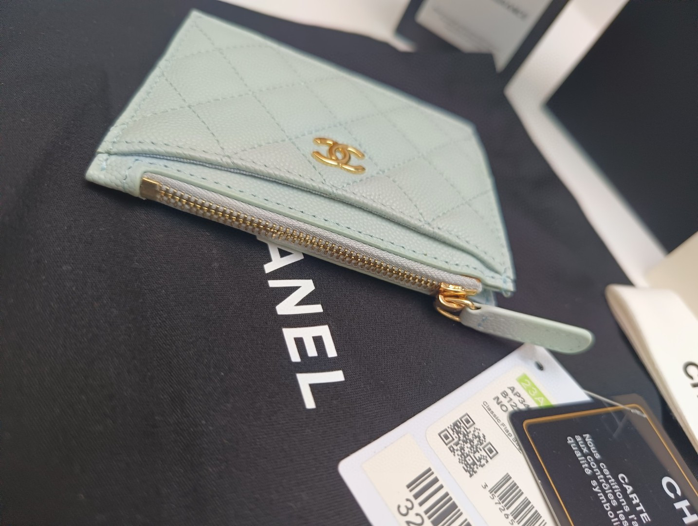 Ch**el card holder 9x11.5cm