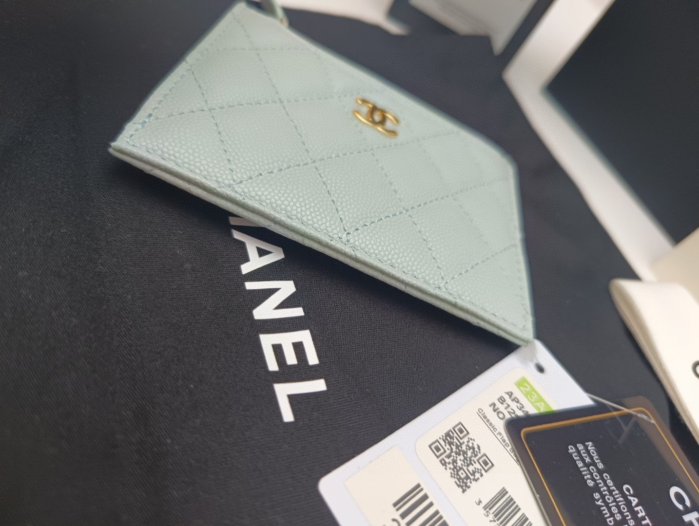 Ch**el card holder 9x11.5cm