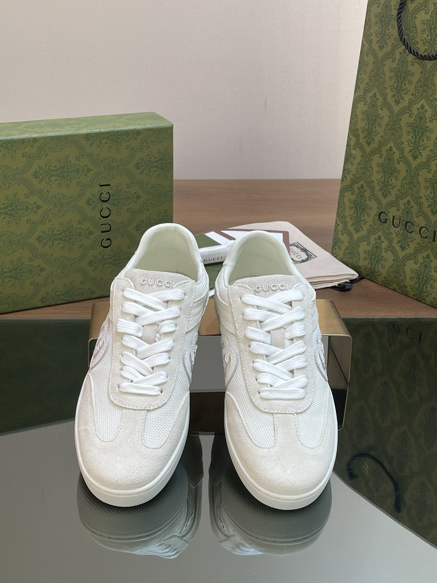 UA Gvc*1 INTERLOCKING G SNEAKER  White