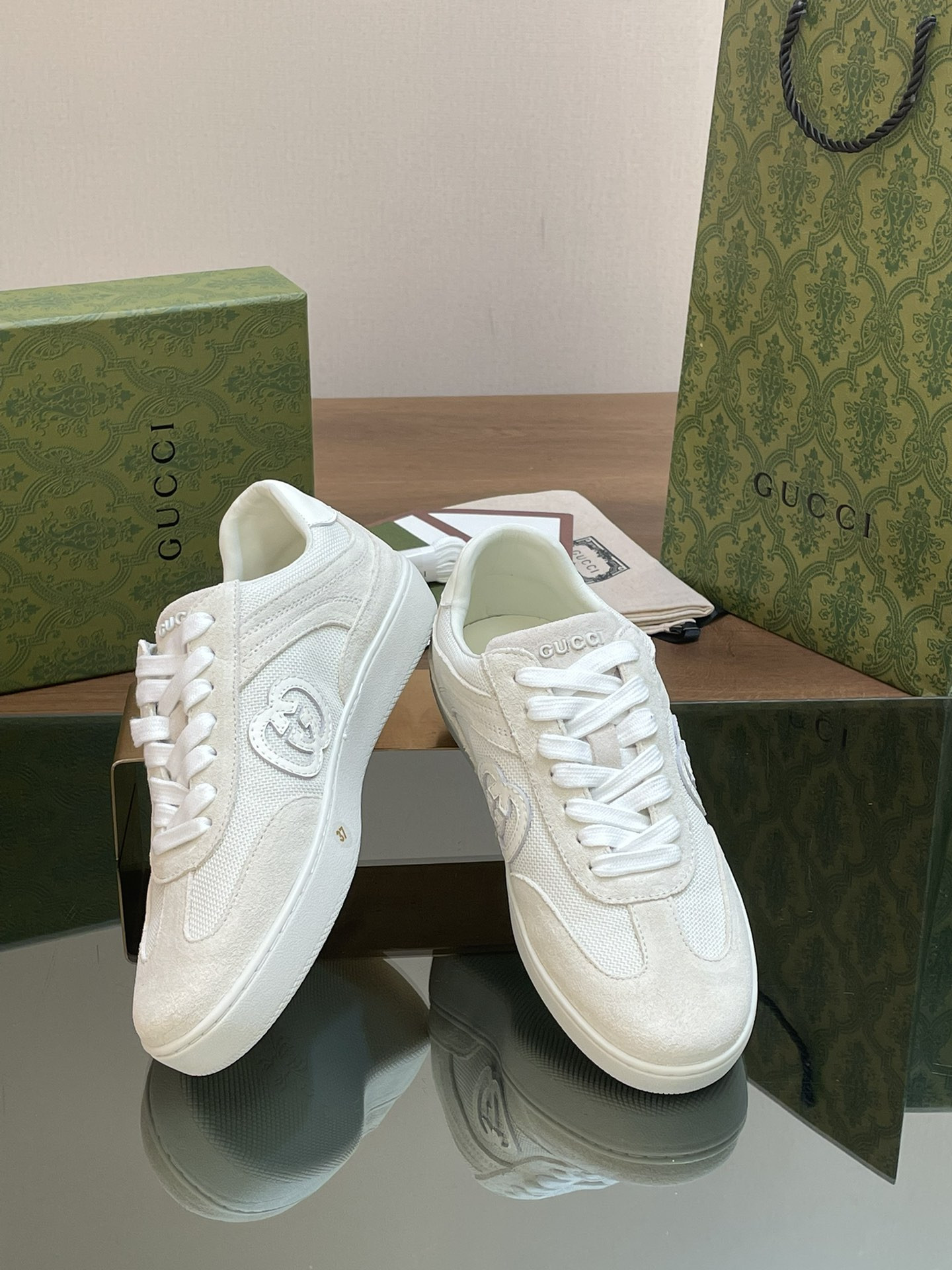 UA Gvc*1 INTERLOCKING G SNEAKER  White